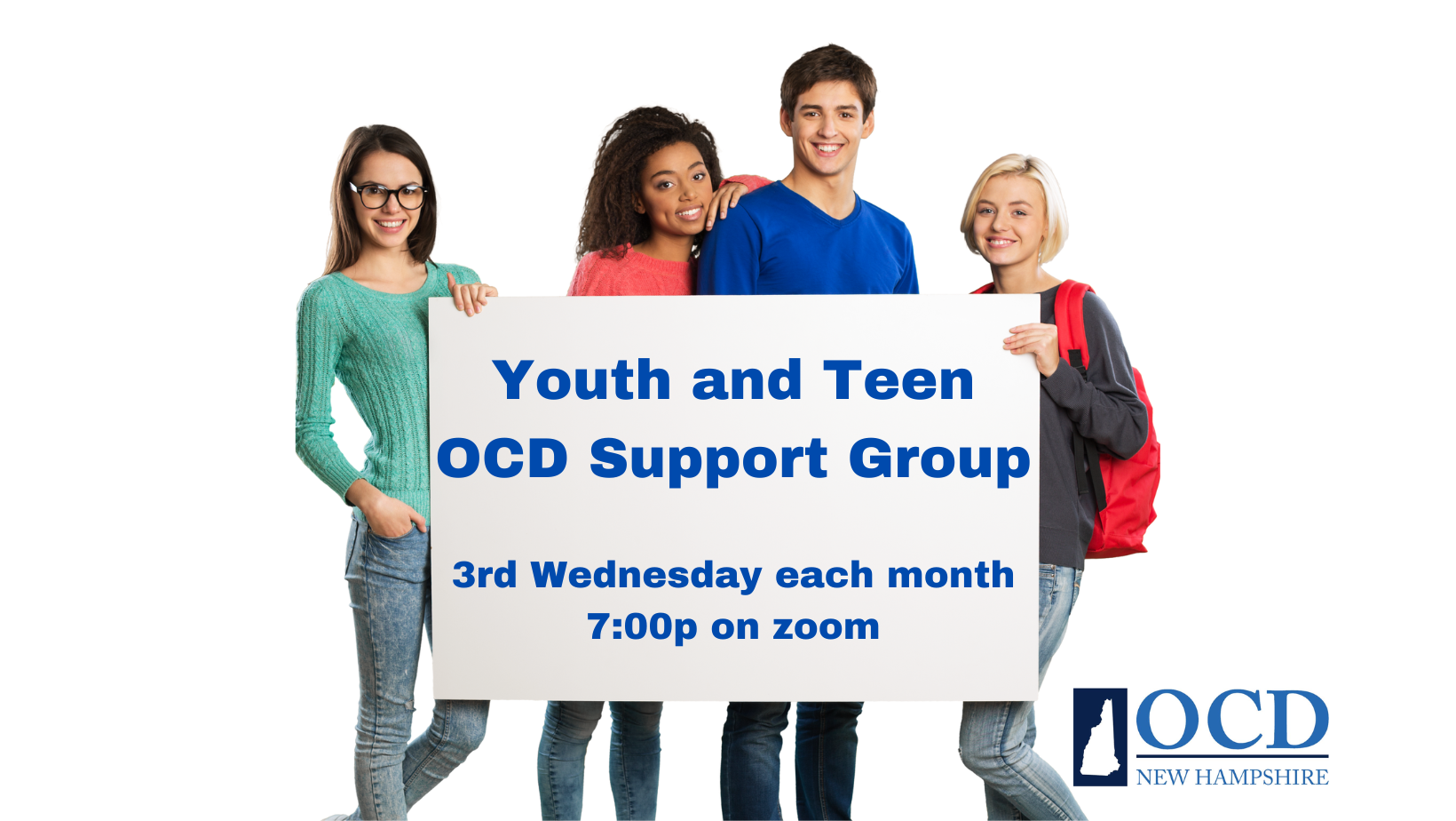 Virtual Support Group for Kids and Teens with OCD