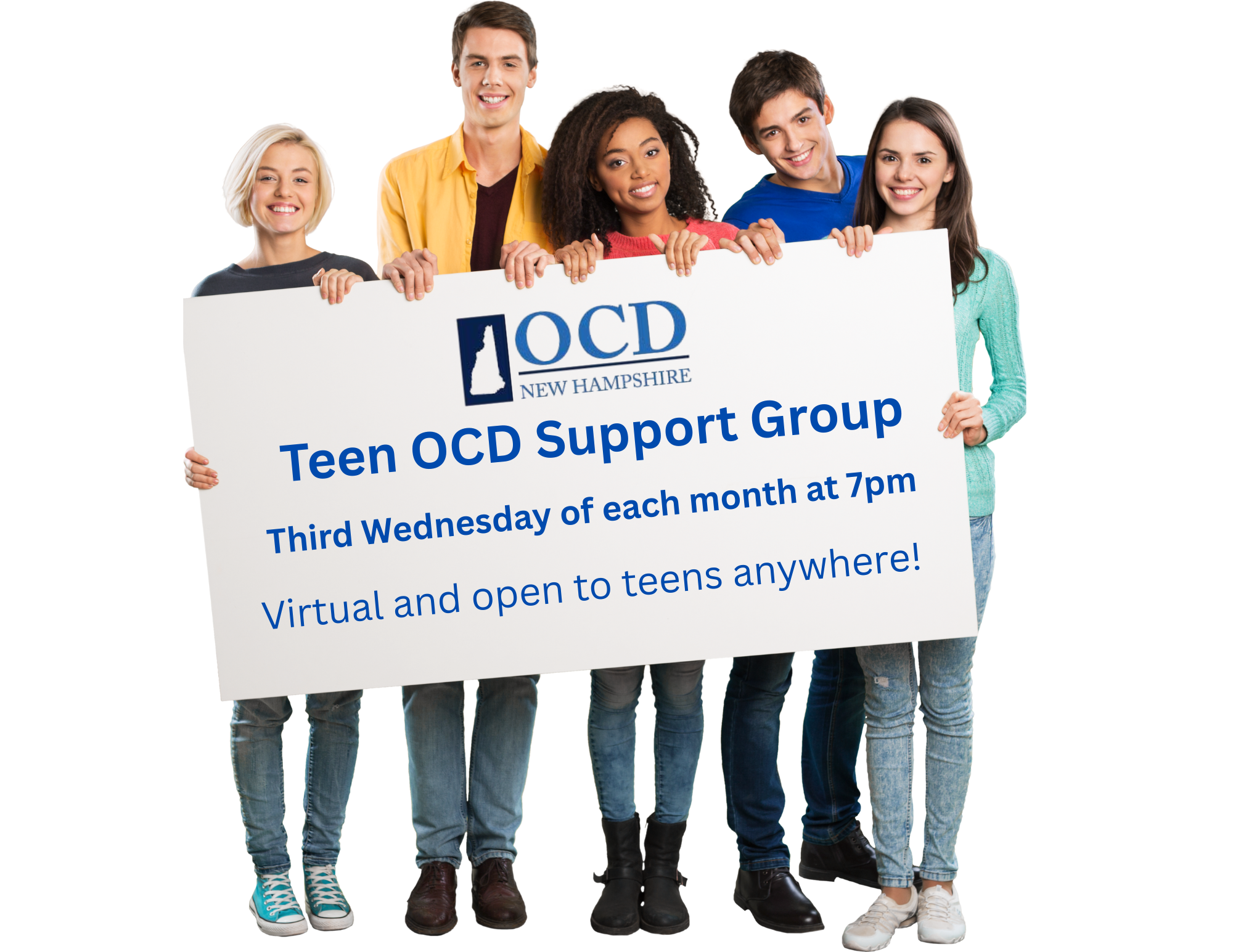 Virtual Support Group for Teens with OCD