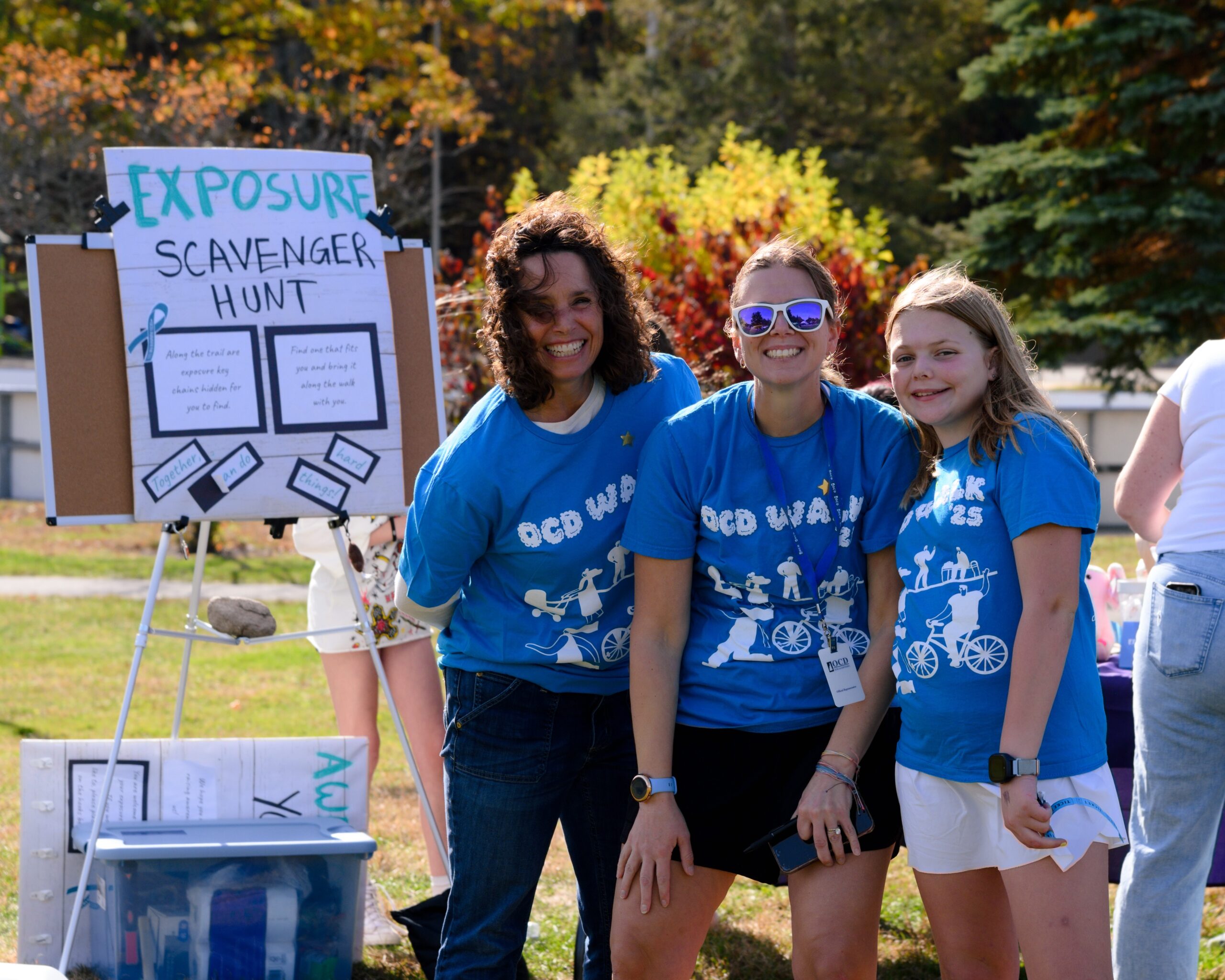 Our annual One Million Steps for OCD Walk is an opportunity for our community together, reminding us that we are not alone. 🩵 This will be our 6th year, and our biggest one yet! Thank you to those who have come out, raised funds, donated their time and so much more. 🌳We can’t wait to do it again THIS SUNDAY 10/18! See you there!  Endless thanks to @zwallacephoto for these amazing 📸s!